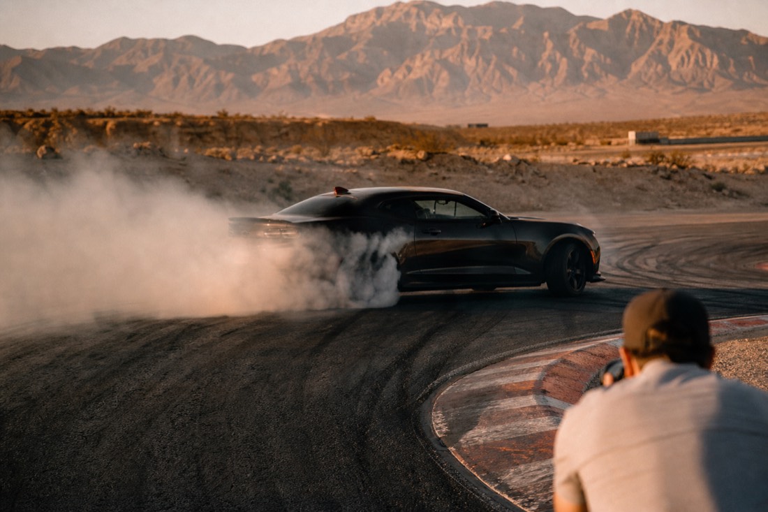 Can you drive the drift car yourself, at SpeedVegas Motorsports Park, Las Vegas