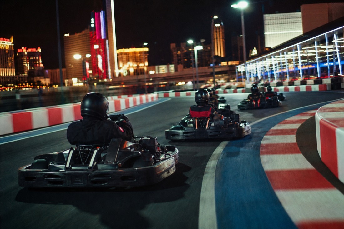 Is there an F1 experience in Las Vegas, at Grand Prix Plaza, Las Vegas
