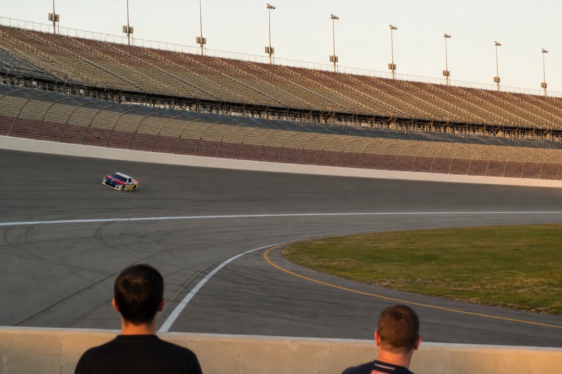 What's the actual difference between the NASCAR and supercar experiences, at Las Vegas Motor Speedway, Las Vegas