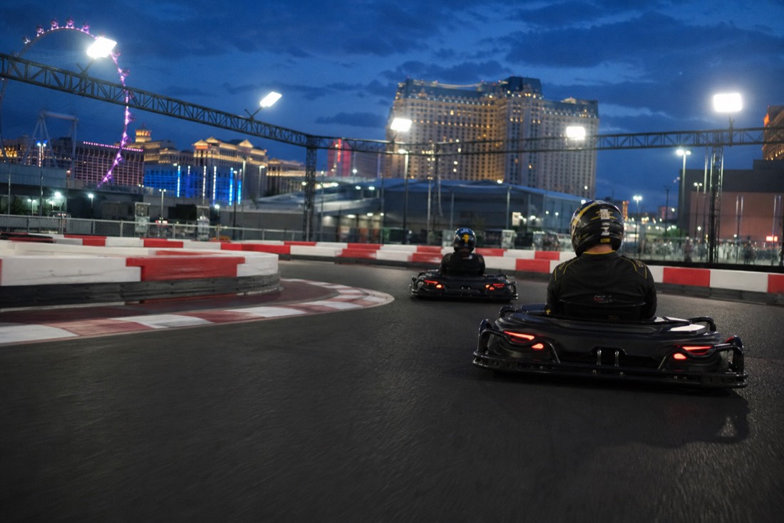 What is there for F1 fans, at Grand Prix Plaza, Las Vegas