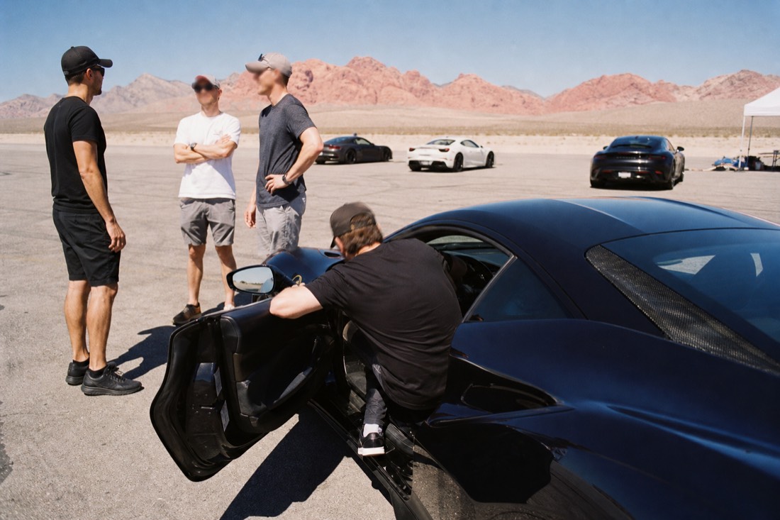 Why is a track day the best daytime bachelor party activity in Vegas, at SpeedVegas Motorsports Park, Las Vegas