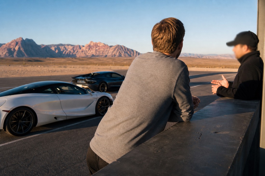 Is a Lamborghini worth the extra money, at SpeedVegas Motorsports Park, Las Vegas